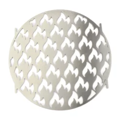 Stainless Steel Grill Insert With Flame Pattern