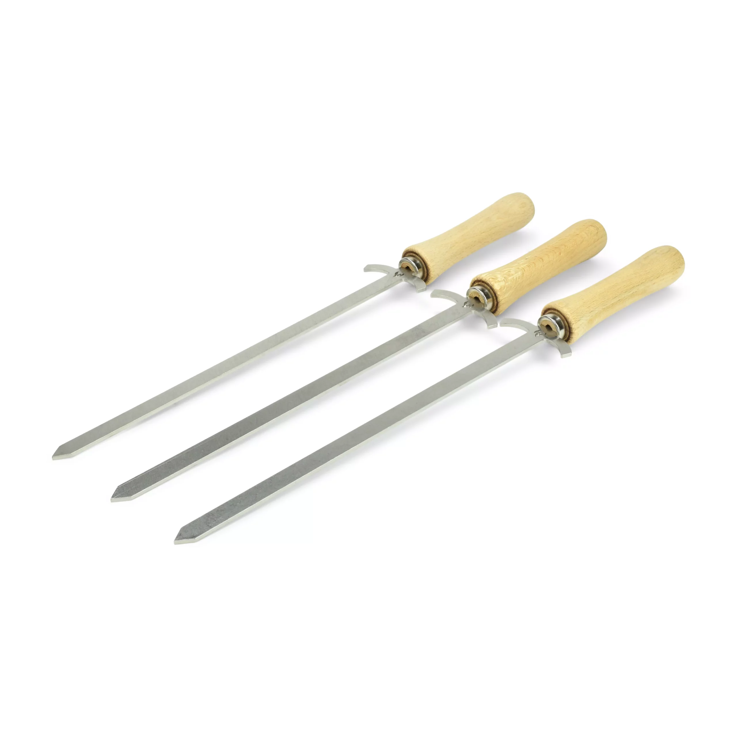 3 Stainless Steel Barbecue Swords 3 3 Stainless Steel Barbecue Swords