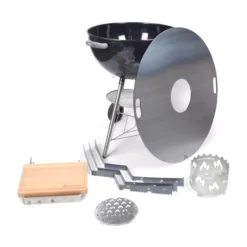 Feuerplatten-Komplettset Für Den Kugelgrill -KAMDI24 Verkäufe Komplettset Kugelgrill Feuerplatte 80cm Auflageleisten Grilleinsatz Wokaufsatz Holzbretthalter 1 4000x4000