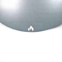 Fire Plate 100cm - 6mm Fine Grain Steel -KAMDI24 Verkäufe Stahl Feuerplatte Grillplatte Grillring Plancha Deutschlandplatte Universal Stahltonne Kugelgrill Feuerschale 80cm 2 4000x4000