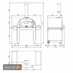 Alfa Forni 4 Pizze Pizzaofen Kupfer -KAMDI24 Verkäufe alfa forni 4 pizze pizzaofen kupfer 20828 m 12