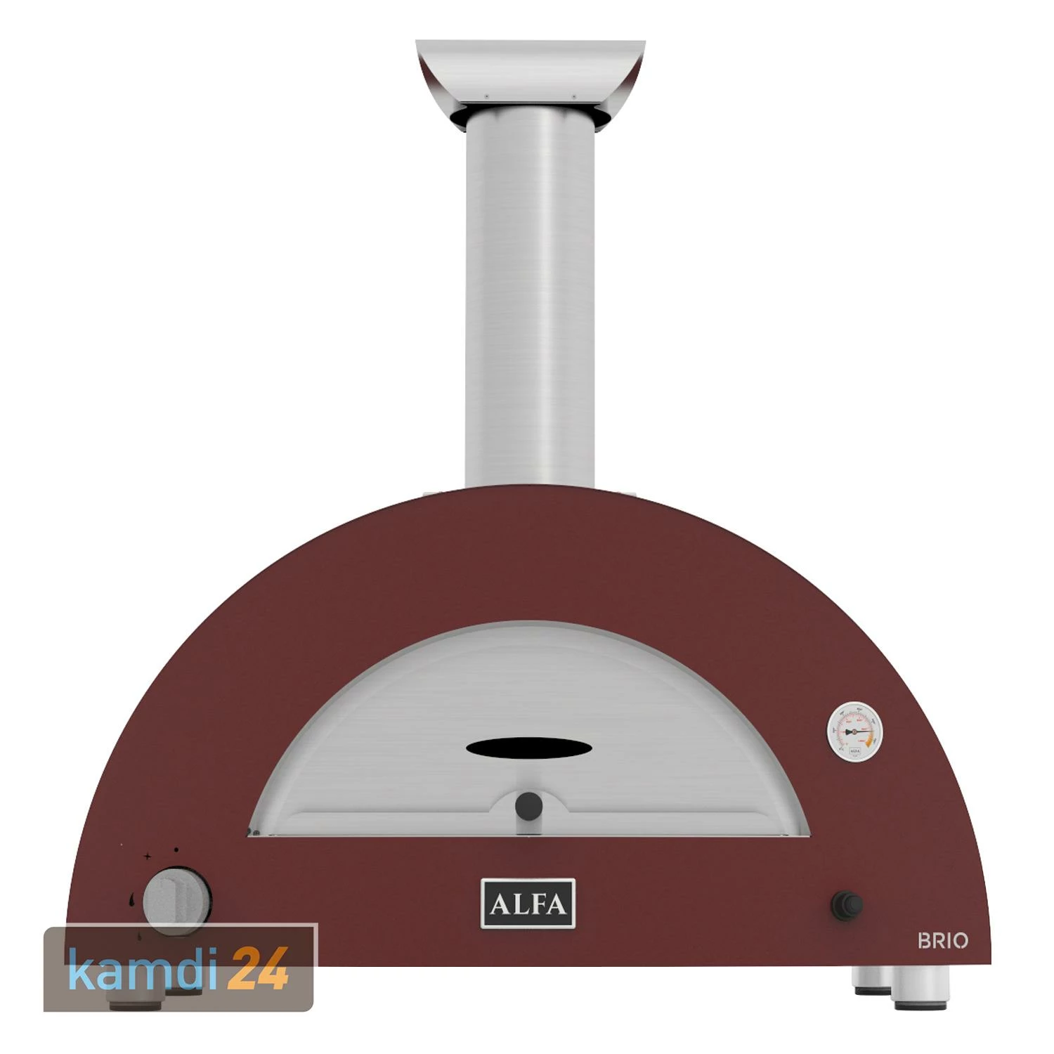 Alfa Forni Brio Gas-Pizzaofen Antikrot Ohne Unterbau 4 Alfa Forni Brio Gas-Pizzaofen Antikrot Ohne Unterbau – Bild 2