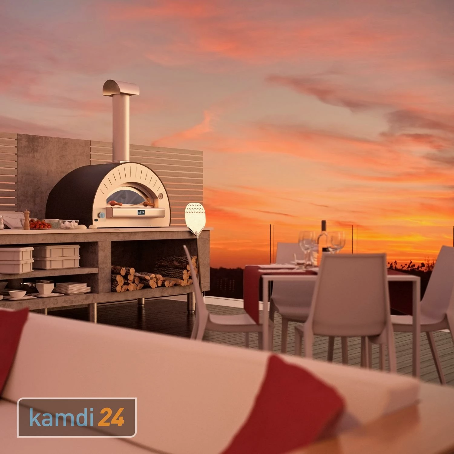 KAMDI24 Verkäufe 11 KAMDI24 Verkäufe -KAMDI24 Verkäufe alfa forni dolce vita pizzaofen grau ohne unterbau 20697 m 8