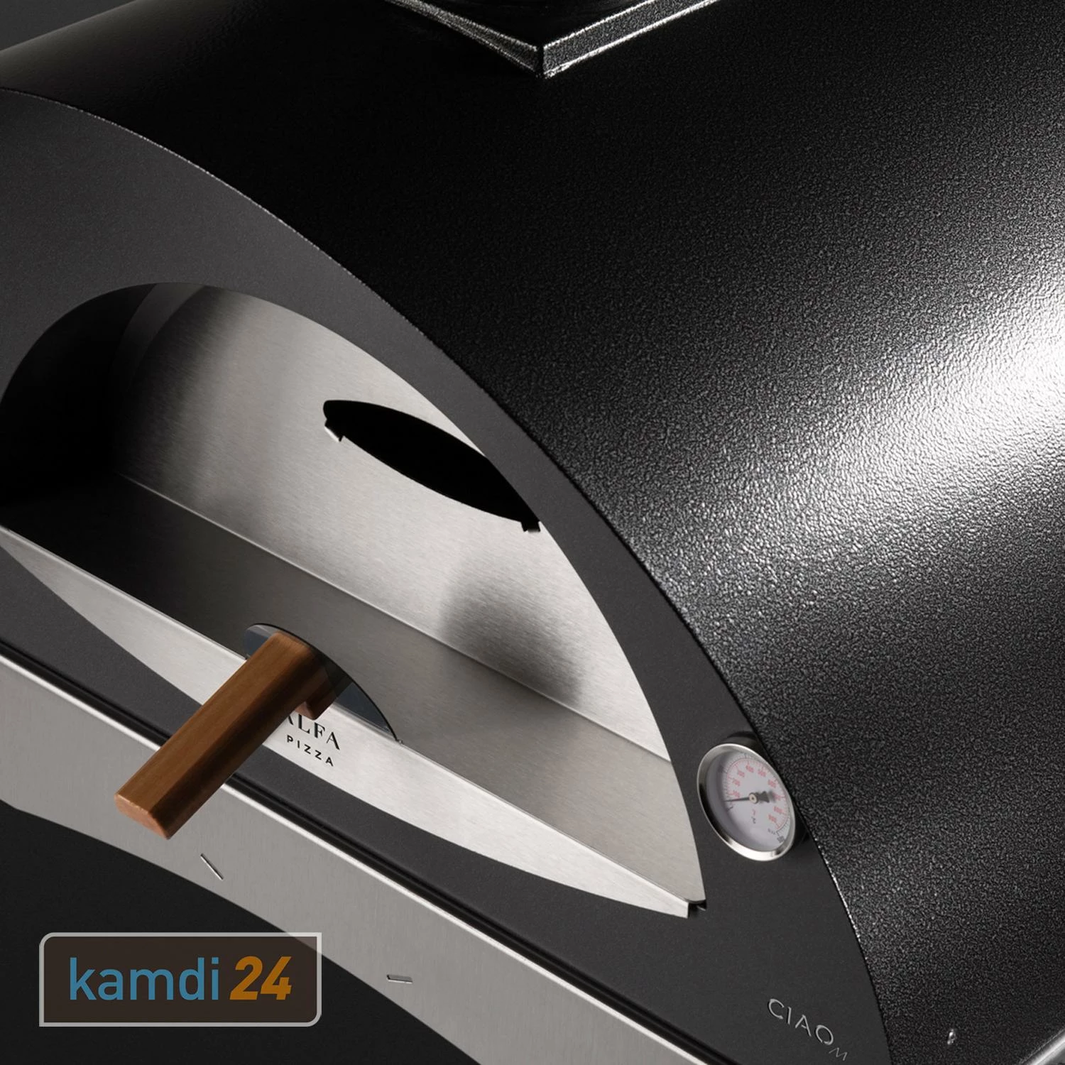 Alfa Forni Pizzaofen Ciao Grau Ohne Unterbau 5 Alfa Forni Pizzaofen Ciao Grau Ohne Unterbau – Bild 3
