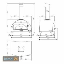 Alfa Forni Pizzaofen Nano Kupfer -KAMDI24 Verkäufe alfa forni pizzaofen nano kupfer m 9
