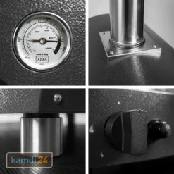 Alfa Moderno Portable Gas-Pizzaofen Grau -KAMDI24 Verkäufe alfa moderno portable gas pizzaofen grau 25615 m 5