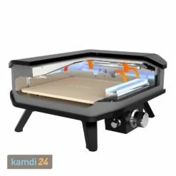 Cozze Pizza Oven 17" Gas-Pizzaofen Mit Thermometer -KAMDI24 Verkäufe cozze pizza oven 17 gas pizzaofen mit thermometer 25554 m 3