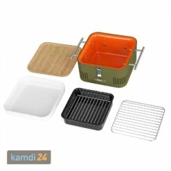 Everdure CUBE™ Holzkohlegrill Khaki + Tragetasche -KAMDI24 Verkäufe everdure cube holzkohlegrill khaki tragetasche 12783 m 5