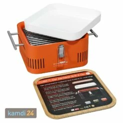 Everdure CUBE™ Holzkohlegrill Orange -KAMDI24 Verkäufe everdure cube holzkohlegrill orange 12594 m 4