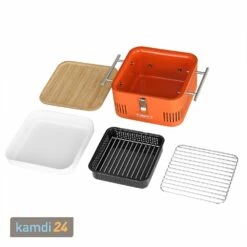 Everdure CUBE™ Holzkohlegrill Orange -KAMDI24 Verkäufe everdure cube holzkohlegrill orange 12594 m 8