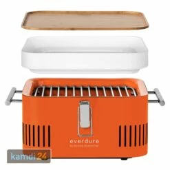 Everdure CUBE™ Holzkohlegrill Orange + Tragetasche -KAMDI24 Verkäufe everdure cube holzkohlegrill orange tragetasche 12777 m 2