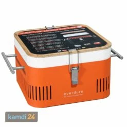 Everdure CUBE™ Holzkohlegrill Orange + Tragetasche -KAMDI24 Verkäufe everdure cube holzkohlegrill orange tragetasche 12777 m 4