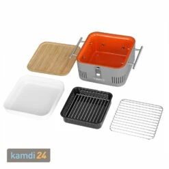 Everdure CUBE™ Holzkohlegrill Stone -KAMDI24 Verkäufe everdure cube holzkohlegrill stone 12595 m 5