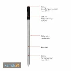 Everdure FORCE™ Gasgrill Graphite + MEATER Kabelloses Fleischthermometer -KAMDI24 Verkäufe everdure force gasgrill graphite meater kabelloses fleischthermometer 14487 m 9