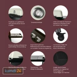 Everdure FORCE™ Gasgrill Stone Mit Doppelboden -KAMDI24 Verkäufe everdure force gasgrill stone mit doppelboden 20573 m 8