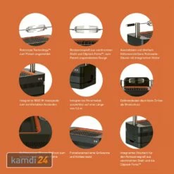 Everdure FUSION™ Holzkohlegrill -KAMDI24 Verkäufe everdure fusion holzkohlegrill 12591 m 7