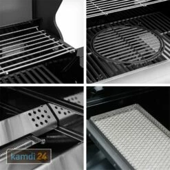 Feuergott Gas-Grillstation Hektor 3B-S Inkl. Abdeckhaube + Drehspieß -KAMDI24 Verkäufe feuergott gas grillstation hektor 3b s inkl abdeckhaube drehspiess 25900 m 6