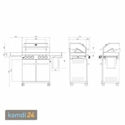 Feuergott Gas-Grillstation Hektor 4B-S Inkl. Abdeckhaube 25 Feuergott Gas-Grillstation Hektor 4B-S Inkl. Abdeckhaube -KAMDI24 Verkäufe feuergott gas grillstation hektor 4b s inkl abdeckhaube 25364 m 11