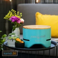 Feuerhand Tischgrill Tamber Lichtgrün -KAMDI24 Verkäufe feuerhand tischgrill tamber lichtgruen 24572 m 7