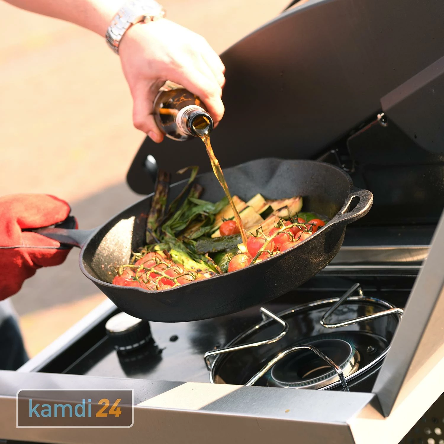 Grandhall Classic G2 Trolley Gasgrill 14 Grandhall Classic G2 Trolley Gasgrill – Bild 12