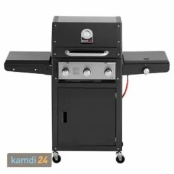 Grandhall Xenon 3 Gasgrill Schwarz