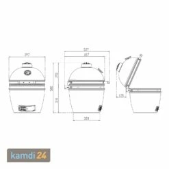Grill Guru Original Compact Keramikgrill -KAMDI24 Verkäufe grill guru original compact keramikgrill 22633 m 11