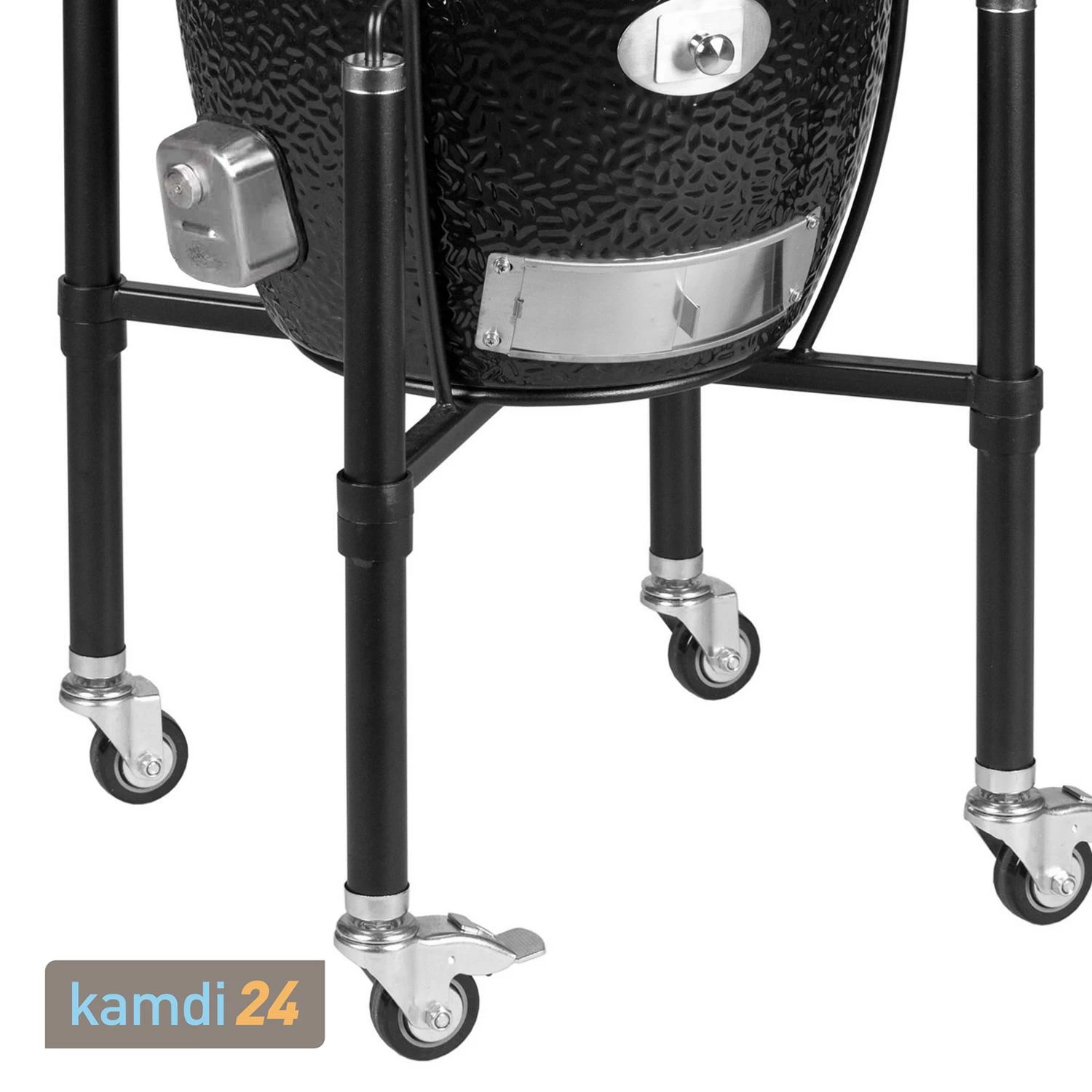 MONOLITH CLASSIC BBQ GURU Keramikgrill PRO-Serie 2.0 Schwarz Mit Gestell Und Seitentischen 8 MONOLITH CLASSIC BBQ GURU Keramikgrill PRO-Serie 2.0 Schwarz Mit Gestell Und Seitentischen – Bild 6