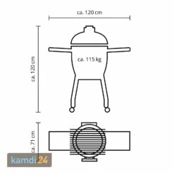 MONOLITH CLASSIC BBQ GURU Keramikgrill PRO-Serie 2.0 Schwarz Mit Gestell Und Seitentischen 22 MONOLITH CLASSIC BBQ GURU Keramikgrill PRO-Serie 2.0 Schwarz Mit Gestell Und Seitentischen -KAMDI24 Verkäufe monolith classic bbq guru keramikgrill pro serie 20 schwarz mit gestell und seitentischen m 8