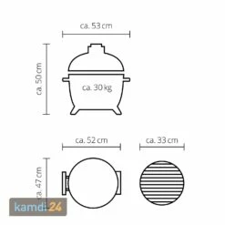 MONOLITH ICON Keramikgrill Inkl. Edelstahlgestell, Grillrost, Feuerbox Und Grillrostheber -KAMDI24 Verkäufe monolith icon keramikgrill inkl edelstahlgestell grillrost feuerbox und grillrostheber m 9