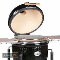 MONOLITH LeCHEF BBQ GURU Keramikgrill PRO-Serie 2.0 Schwarz Mit Gestell Und Seitentischen -KAMDI24 Verkäufe monolith lechef bbq guru keramikgrill pro serie 20 schwarz mit gestell und seitentischen m 5