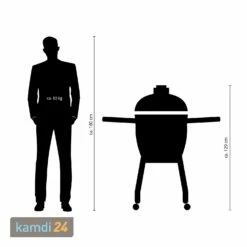 MONOLITH LeCHEF BBQ GURU Keramikgrill PRO-Serie 2.0 Schwarz Mit Gestell Und Seitentischen -KAMDI24 Verkäufe monolith lechef bbq guru keramikgrill pro serie 20 schwarz mit gestell und seitentischen m 8