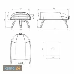 Ooni Koda 12" Pizzaofen -KAMDI24 Verkäufe ooni koda 12 pizzaofen 24113 m 10