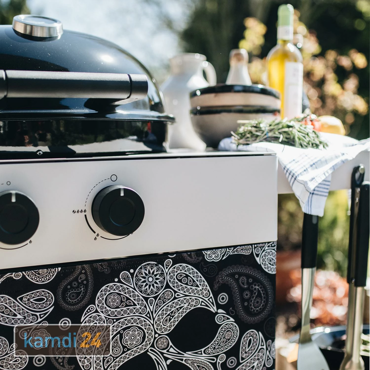 Outdoorchef Arosa 570 G Tex Gasgrill Skull Paisley 10 Outdoorchef Arosa 570 G Tex Gasgrill Skull Paisley – Bild 8
