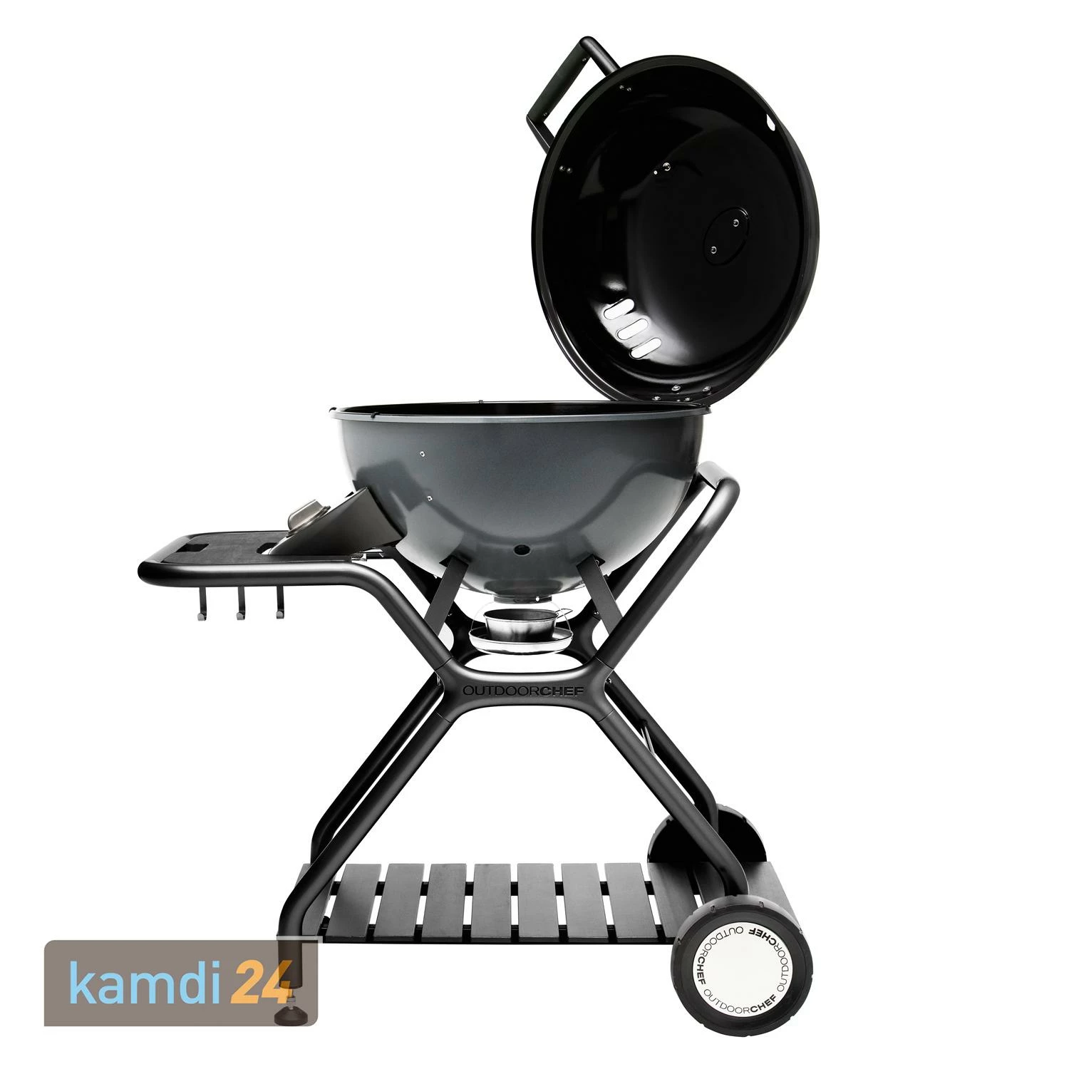 Outdoorchef Ascona 570 G Gas-Kugelgrill Dunkelgrau + Abdeckhaube 8 Outdoorchef Ascona 570 G Gas-Kugelgrill Dunkelgrau + Abdeckhaube – Bild 6