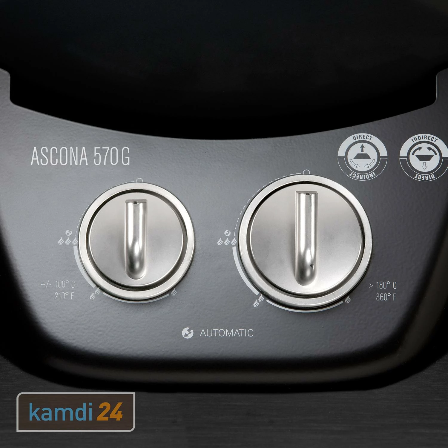 Outdoorchef Ascona 570 G Gas-Kugelgrill Dunkelgrau + Abdeckhaube 10 Outdoorchef Ascona 570 G Gas-Kugelgrill Dunkelgrau + Abdeckhaube – Bild 8