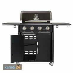 Outdoorchef Australia 415 G Gas-Grillstation Schwarz + Abdeckhaube + Drehkorb-Set -KAMDI24 Verkäufe outdoorchef australia 415 g gas grillstation schwarz abdeckhaube drehkorb set 17310 m 2