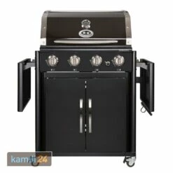 Outdoorchef Australia 415 G Gas-Grillstation Schwarz + Abdeckhaube + Drehkorb-Set -KAMDI24 Verkäufe outdoorchef australia 415 g gas grillstation schwarz abdeckhaube drehkorb set 17310 m 3