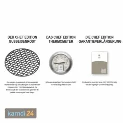 Outdoorchef Kensington 480 G Gas-Kugelgrill + Abdeckhaube + Chef Edition -KAMDI24 Verkäufe outdoorchef kensington 480 g gas kugelgrill abdeckhaube chef edition 21081 m 11