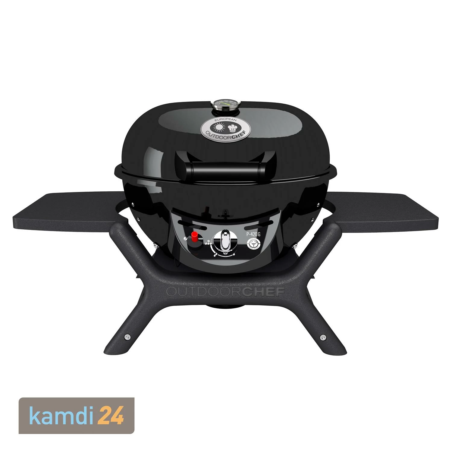 Outdoorchef P-420 G Minichef Gas-Kugelgrill + Abdeckhaube 4 Outdoorchef P-420 G Minichef Gas-Kugelgrill + Abdeckhaube – Bild 2