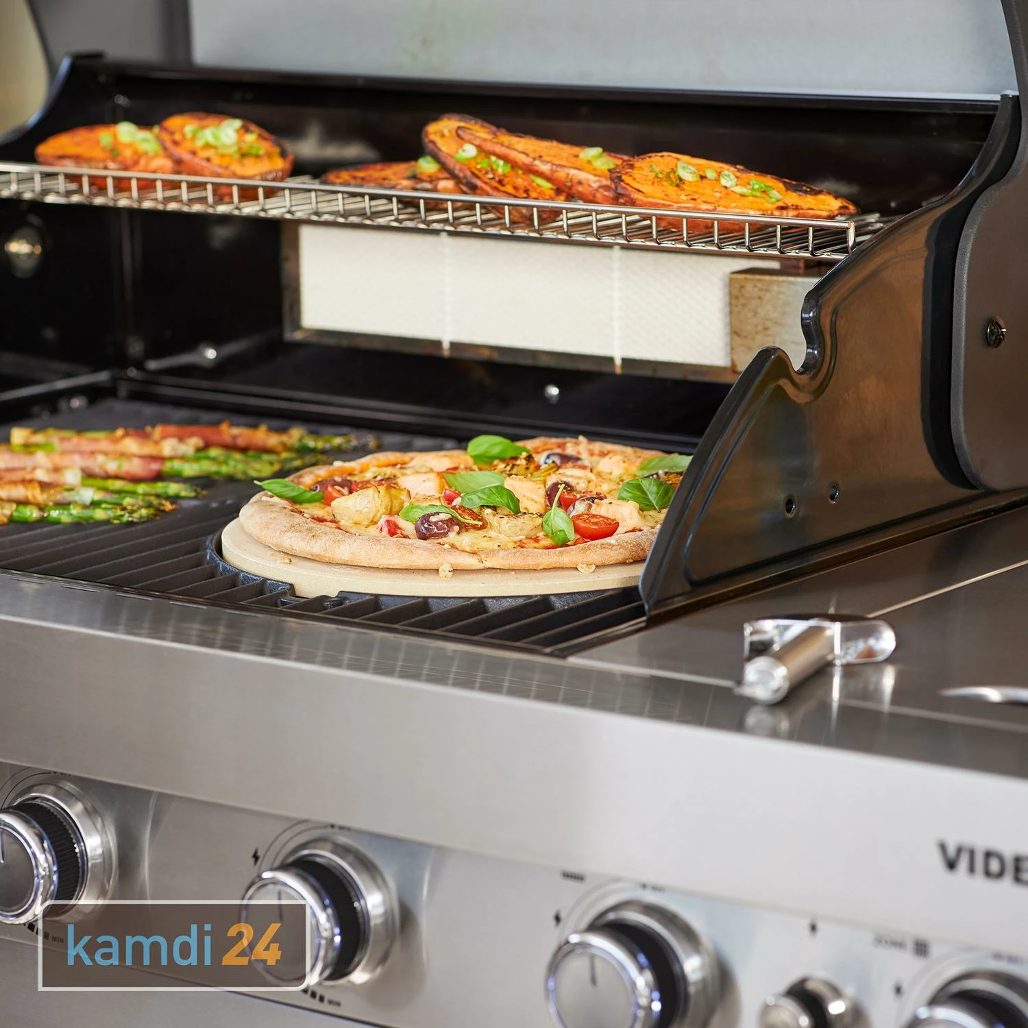 Rösle RÖSLE BBQ-Kitchen Videro G4-SK Vario+ Gasgrill Edelstahl 9 Rösle RÖSLE BBQ-Kitchen Videro G4-SK Vario+ Gasgrill Edelstahl – Bild 7