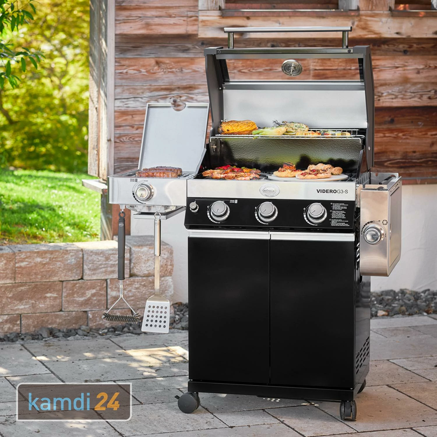 Rösle RÖSLE BBQ-Station Videro G3-S Vario+ Gasgrill Schwarz Aktuelles Modell 12 Rösle RÖSLE BBQ-Station Videro G3-S Vario+ Gasgrill Schwarz Aktuelles Modell – Bild 10