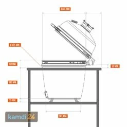 The Bastard VX Medium Complete Keramikgrill -KAMDI24 Verkäufe the bastard vx medium complete keramikgrill 25476 m 11