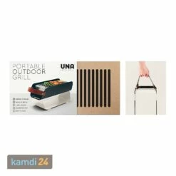 UNA Holzkohlegrill Cremeweiß -KAMDI24 Verkäufe una holzkohlegrill cremeweiss 12947 m 5