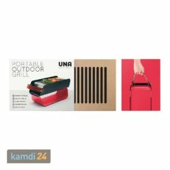 UNA Holzkohlegrill Erdbeerrot -KAMDI24 Verkäufe una holzkohlegrill erdbeerrot 12943 m 3