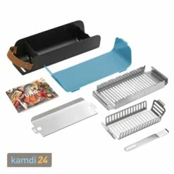 UNA Holzkohlegrill Pastellblau -KAMDI24 Verkäufe una holzkohlegrill pastellblau 12944 m 3
