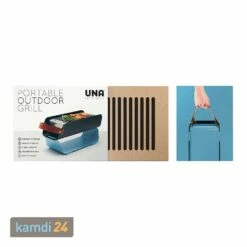 UNA Holzkohlegrill Pastellblau -KAMDI24 Verkäufe una holzkohlegrill pastellblau 12944 m 5
