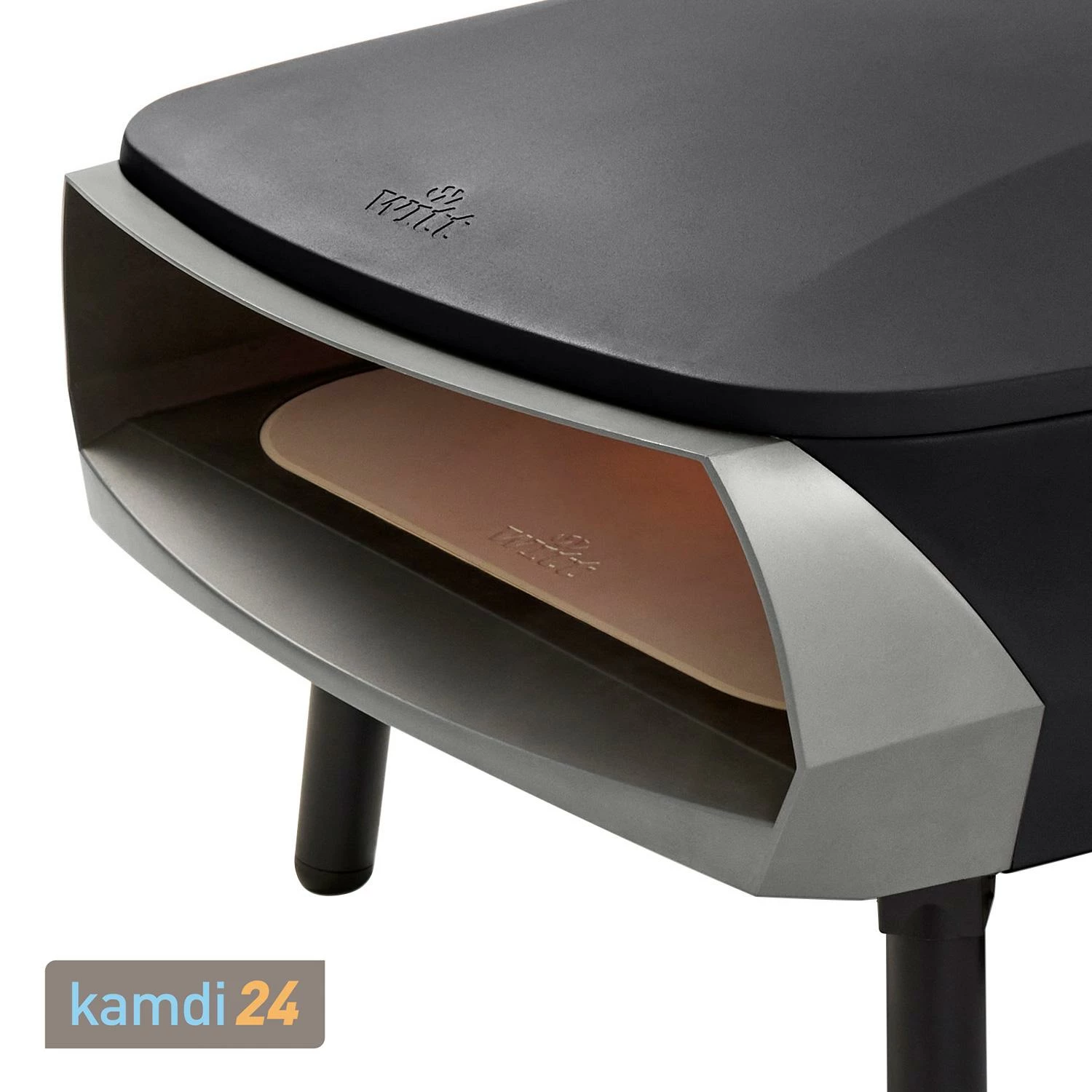 Witt Etna Fermo Gas-Pizzaofen 1 Brenner Schwarz 7 Witt Etna Fermo Gas-Pizzaofen 1 Brenner Schwarz – Bild 5