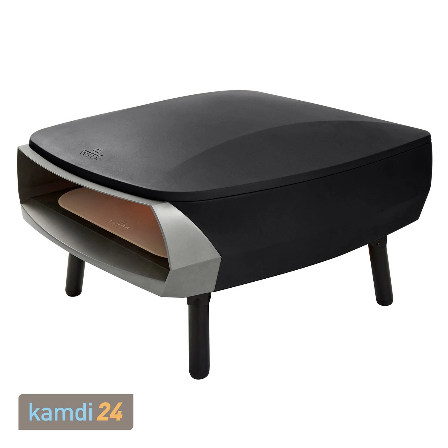 Witt Etna Fermo Gas-Pizzaofen 1 Brenner Schwarz 3 Witt Etna Fermo Gas-Pizzaofen 1 Brenner Schwarz