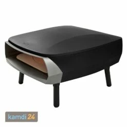 KAMDI24 Verkäufe 22 Witt Etna Fermo Rotante Gas-Pizzaofen 2 Brenner Schwarz