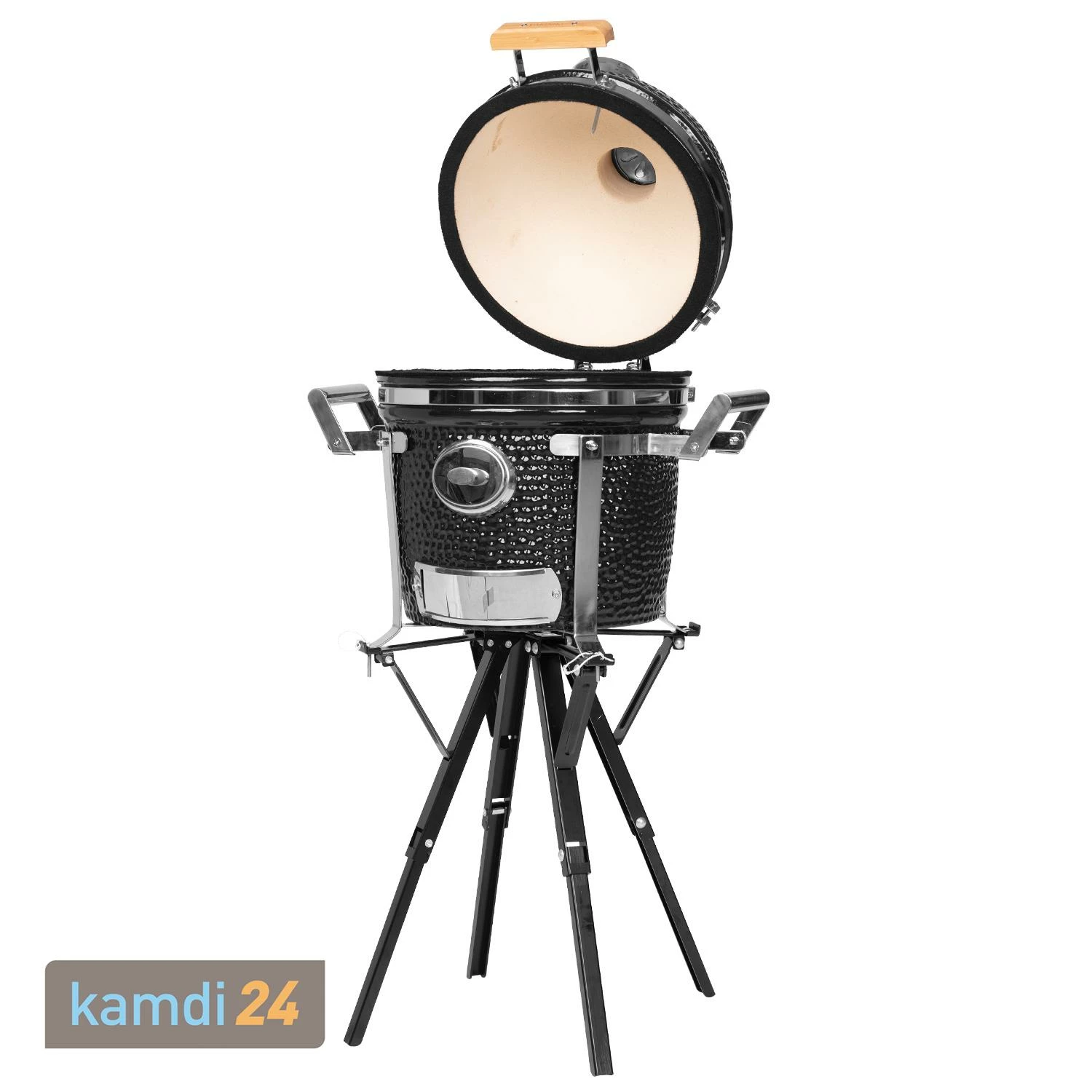 Yakiniku Keramik Grill Kamado Compact 13" Inkl. Campinggestell 4 Yakiniku Keramik Grill Kamado Compact 13" Inkl. Campinggestell – Bild 2